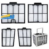 Replace Part#9991467-R4 Ultra-Fine Filter Panels Compatible with Dolphin Robotic Pool Cleaners, Pleated Cartridge Filter Replacement for Dolphin S200