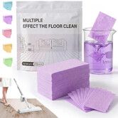 Multi-Surface Floor Cleaner Tablet,Multi-Effect Floor Cleaning Sheets Wood Cleaner Tablets for Mopping Luxury Vinyl Plank Wood Flooring Deep Cleans 100PCS