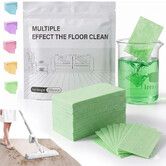 Multi-Surface Floor Cleaner Tablet,Multi-Effect Floor Cleaning Sheets Wood Cleaner Tablets for Mopping Luxury Vinyl Plank Wood Flooring Deep Cleans 100PCS