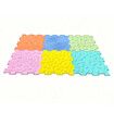 6pcs 30cm TPE Sensory Mat Tactile Floor Tile Set Children Infant Crawling Massage Acupressure Puzzle Training Eco Friendly Kids Sensory Room