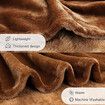 Highland Cow Wearable Hooded Blanket for Women, Soft Snuggle Wrap Cape Throw, Fleece and Sherpa Hoodie