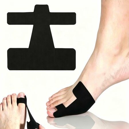 20 PCS Pre-Cut Bunion Corrector Kinesiology Tape– Elastic,Breathable & Hypoallergenic Latex-Free Toe Support Strips,Self-Adhesive Hallux Valgus Corrector