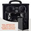 Industrial Electric Fan Heater Portable Room Carpet Dryer Forced Warm Hot Air 2000W Fast Heating Standing SAA for Warehouse Workshop Farm Garage Space