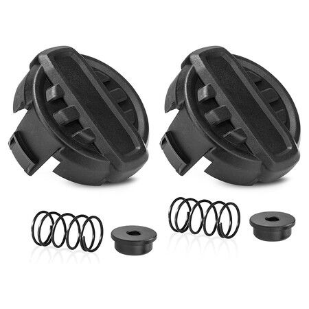 DWO1DT995 Weed Trimmer Head Replacement for Dewalt String Trimmer Head Parts, Dewalt Weed Wacker Head with Weedeater Cap and Spring, 2 Pack