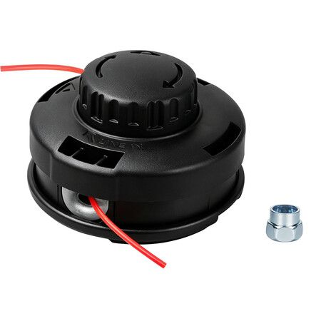 191D89-4 Bump Feed Trimmer Head for Makita Cordless String Trimmer, Fits XRU16 XRU17 XRU18 GRU01 etc String Trimmers, Replaces 191R00-0 and 191D91-7
