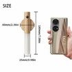 3 Pack Wooden Motion Sensor Lights, Rechargeable LED Wireless Magnetic Battery Operated Wall Sconce, Portable Decor Torch Night Lighting for Bedroom