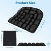Sondor Travel Cushion,Portable Adjustable Airplane seat Cushion for Long Flights,Inflatable Cushion for Wheelchair,Travel,Driving
