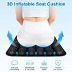 Sondor Travel Cushion,Portable Adjustable Airplane seat Cushion for Long Flights,Inflatable Cushion for Wheelchair,Travel,Driving
