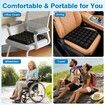 Sondor Travel Cushion,Portable Adjustable Airplane seat Cushion for Long Flights,Inflatable Cushion for Wheelchair,Travel,Driving