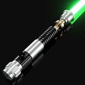 Upgrade App Control OBW Dueling Lightsaber, Smooth Swing 16 Sound Effects 3 Light Effects, 16 Colors and Infinite Change Metal Light Saber for player