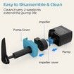 SP-400LV Cat Water Fountain Pump, USB Replacement Pump for Pet Fountains, Quiet Low Voltage, Easy to Clean, Compatible with Platinum Pet Water Fountains