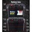 Giantz AGM Deep Cycle Battery 12V 120Ah Box Portable Solar Caravan Camping
