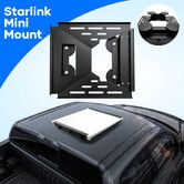 Starlink Mini Magnetic Mount Kit No Drill Car Roof Base Bracket 4WD Caravan RV Campervan Truck 136kg Holding Force Portable Satellite Internet Holder