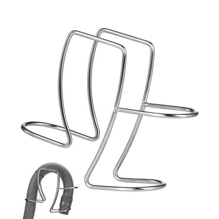 Washing Machine Drain Hose Holder, Washer Drain Hoses Holders 304 Stainless Steel Washing Clip Clamp, Adjustable Utility Sink Clamp Fits All Drain Hose