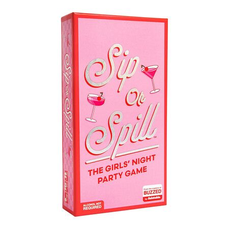 WHAT DO YOU MEME? Sip or Spill, The Girl's Night Party Game, Ultimate Bachelorette Party Games