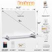 Led Note Board with Colors,16In Drawing Tablet,6 Modes & 8 Colors Light Up Drawing Board,Kids Toy with 13 Light Effects,Birthday Holiday Day Gifts Age 3+