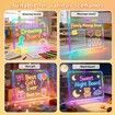 Led Note Board with Colors,16In Drawing Tablet,6 Modes & 8 Colors Light Up Drawing Board,Kids Toy with 13 Light Effects,Birthday Holiday Day Gifts Age 3+