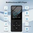 128G MP3 Player with Bluetooth 5.0, 1.8 inch Screen Portable Music Player with HD Speaker, HiFi Music Supports FM Radio, Voice Recorder
