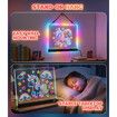 LED Drawing Board for Girls,USB-C 10In 7 Colors DIY Doodle Glow Tablet,7 Pens,10 Tracing Sheets - Unicorn Girls Toys Gift,Birthday Gifts,Age 3+