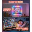 LED Drawing Board for Girls,USB-C 10In 7 Colors DIY Doodle Glow Tablet,7 Pens,10 Tracing Sheets - Unicorn Girls Toys Gift,Birthday Gifts,Age 3+
