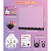 LED Drawing Board for Girls,USB-C 10In 7 Colors DIY Doodle Glow Tablet,7 Pens,10 Tracing Sheets - Unicorn Girls Toys Gift,Birthday Gifts,Age 3+