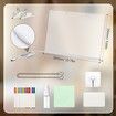 17In Led Drawing Board for Kids Flicker-Free LED Note Board,10 Light Effects & 4 Light Intensities Drawing Tablet,Doodle Glow Pad with Controller Age3+