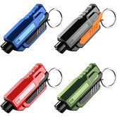 4 Pack Window Breaker and Seatbelt Cutter Keychain, 2 in 1 Car Safety Hammer Glass Break Under Water, Emergency Window Punch Escape Tool for Vehicle