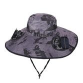 Hat with Fans Solar Power,UPF 50+ Wide Brim Sun Hat,Fishing Essentials for Hiking Beach Summer Safari