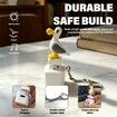 Seagull Mine Sound Button Keychain,Rechargeable Fidget Clicker with Real Sound & LED Light,Funny Interactive Desk Stress Relief Toy Gifts 2 Pcs