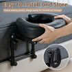 Face Down Pillow Cradle Adjustable Mattress Massage Table Headrest Memory Foam Cushion Armrest Shelf Portable Comfy Bed Prone Resting Relaxing Support