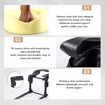 Face Down Pillow Cradle Adjustable Mattress Massage Table Headrest Memory Foam Cushion Armrest Shelf Portable Comfy Bed Prone Resting Relaxing Support