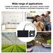 Solar Exhaust Fan 10W 12V Dual Portable Ventilator With Blower For Outdoor Greenhouse Barn Coop Pet Poultry Livestock Cage Air Exchange Cooling