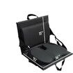 Everlasting Comfort Stadium Bleacher Seat with Adjustable Back Support Memory Foam Cushion, Portable Folding Stadium Chair for Sports Games Outdoor Events