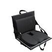 Everlasting Comfort Stadium Bleacher Seat with Adjustable Back Support Memory Foam Cushion, Portable Folding Stadium Chair for Sports Games Outdoor Events