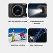 Head Mounted Camera,1080P 45 Degree Adjustment Head Camera,Mini Action Camera,LED Headlamp Wearable Body Video Camera
