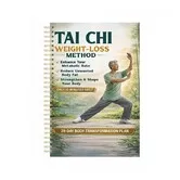 Tai Chi Book For Seniors Beginners,28 Day Morning Walking Plan,Spiral Bound Step-By-Step 10 Min Routine For Mobility,Balance Fall Prevention