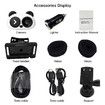 Rear Seat Baby Monitor Camera with Wireless CarPlay & Android Auto Adapter, 1080P Night Vision 120° Wide Angle, Split Screen Display on Factory Car Screen