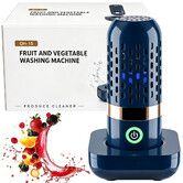 Produce Cleaner Vegetable Cleaner with Oh-Ion Technology,Wireless Rechargeable Food Washer for Fruits,Veggies,Meat,IPx7 Waterproof
