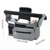 Universal Stroller Organizer with Insulated Cup Holders,Detachable Phone Bag Shoulder Strap,Fits Baby Umbrella Jogger Pet Pram,Grey