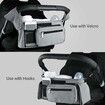 Universal Stroller Organizer with Insulated Cup Holders,Detachable Phone Bag Shoulder Strap,Fits Baby Umbrella Jogger Pet Pram,Grey