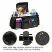 Universal Stroller Organizer with Insulated Cup Holders,Detachable Phone Bag Shoulder Strap,Fits Baby Umbrella Jogger Pet Pram,Black