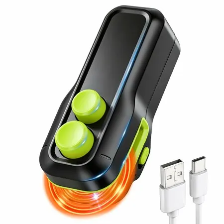 2 in 1 Rechargeable Mini Bag Sealer with Magnet, Heat Sealer & Cutter Portable Plastic Snack Bag Sealer for Food Storage Freshness