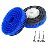 2Pcs Upgraded Steam Mop Replacement Brush Pads for Shark Steam and Scrub Mop S8201 S8001 S7201 S7000 Series, Blue