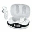 32 Channels Mini Rechargeable Hearing Aids for Seniors, AI Noise Reduction Bluetooth Streaming, Portable Charging Case IP22