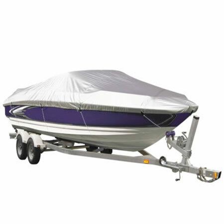 Boat Cover All-Weather Waterproof Resistant 14-16ft V-Hull 173cm Beam Width