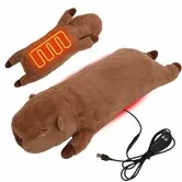 Capybara Heating Pad For Waist Abdomen Back Thermal Comfort,Usb Portable Electric Heated Belt With 5 Heat Timer Controller Cute Gift For Winter