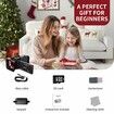 4K Video Camera Camcorder with 3 Inch Flip Screen, 18X Digital Zoom WiFi and Webcam for YouTube Vlogging with 32GB SD Card Black