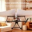 RC Paper Airplane Kit DIY Electric Remote Control Plane with Gyro Stabilizer,Dual Propellers Rc Plane Kit,Lightweight Foldable Flying Stem Toy