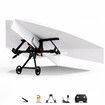 Paper Airplane Kit DIY Rc Plane Micro to Build Remote Control Power Motor Aircraft with Propeller Electric Flying Motorized Module