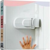 Snap-On Child Proof Door Safety Lock, No Tools & Adhesives Required, Fits Door Knobs, Levers & Handles, Childproof Anti-Open Design for Rental Homes